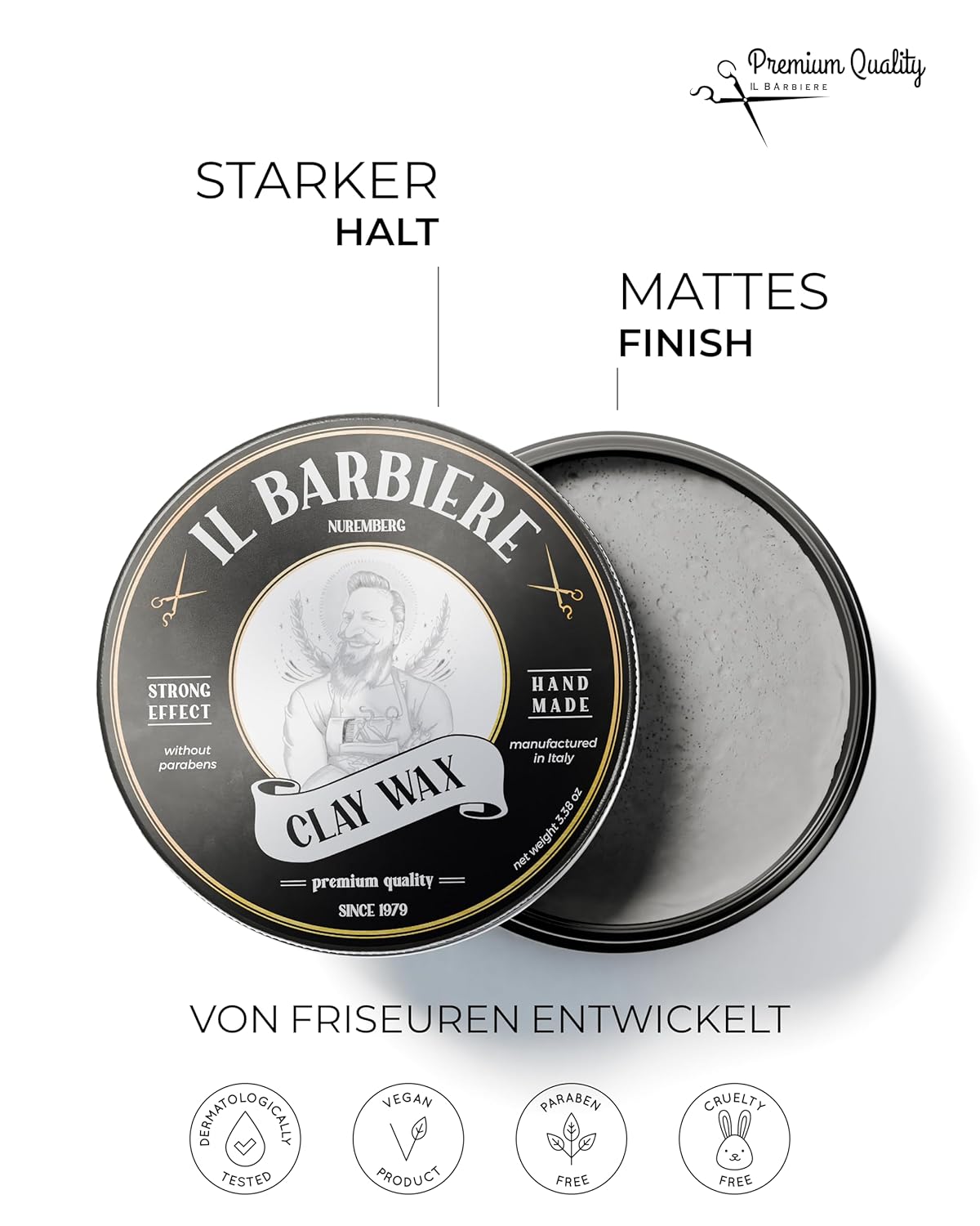 Il Barbiere Clay Wax