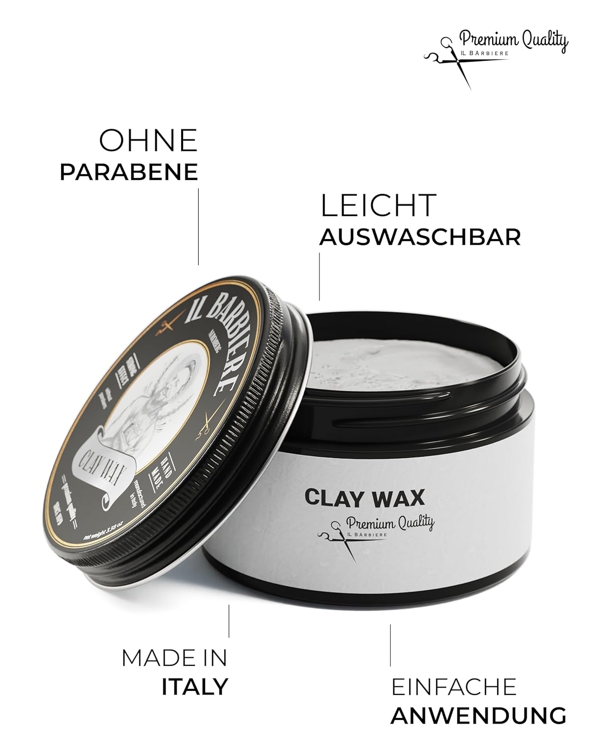 Il Barbiere Clay Wax
